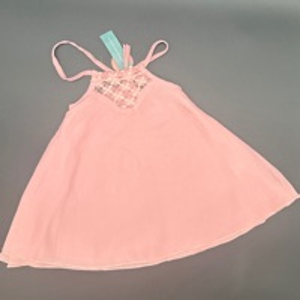 NEW Baby Girl Bailey's Blossom Dress 0-3M Pink Sleeveless